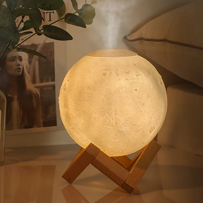 Luminária Lua Cheia - Umidificador