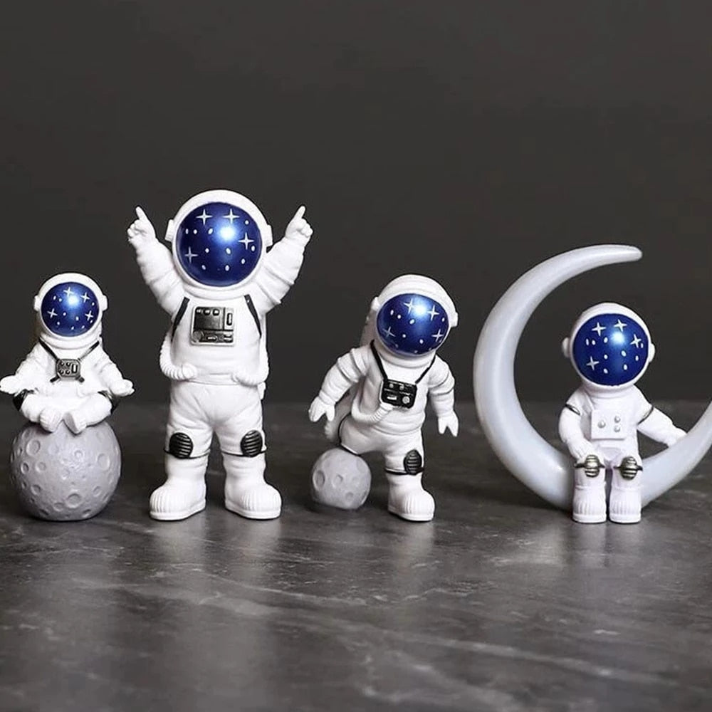 Astronautas de Mesa - 4 Peças